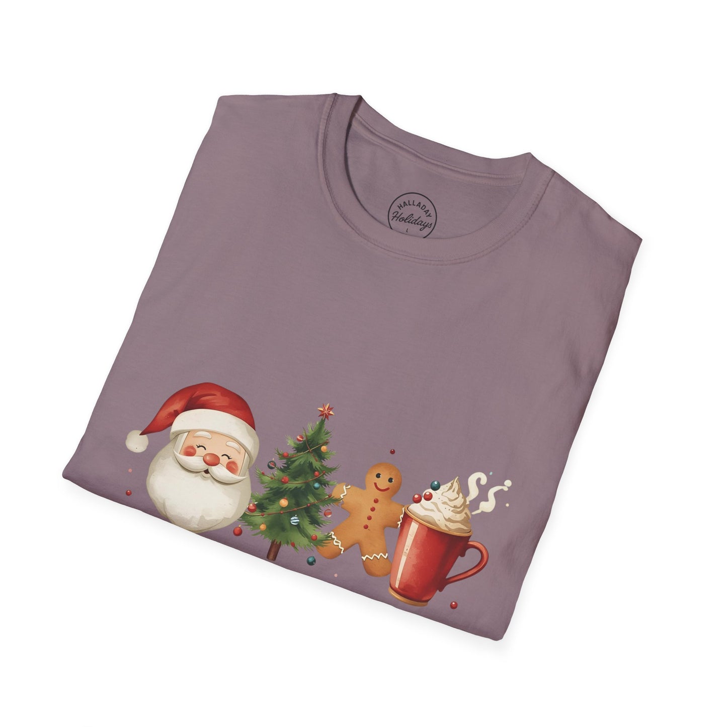 Tis the Season cute Christmas Themed Softstyle T-Shirt
