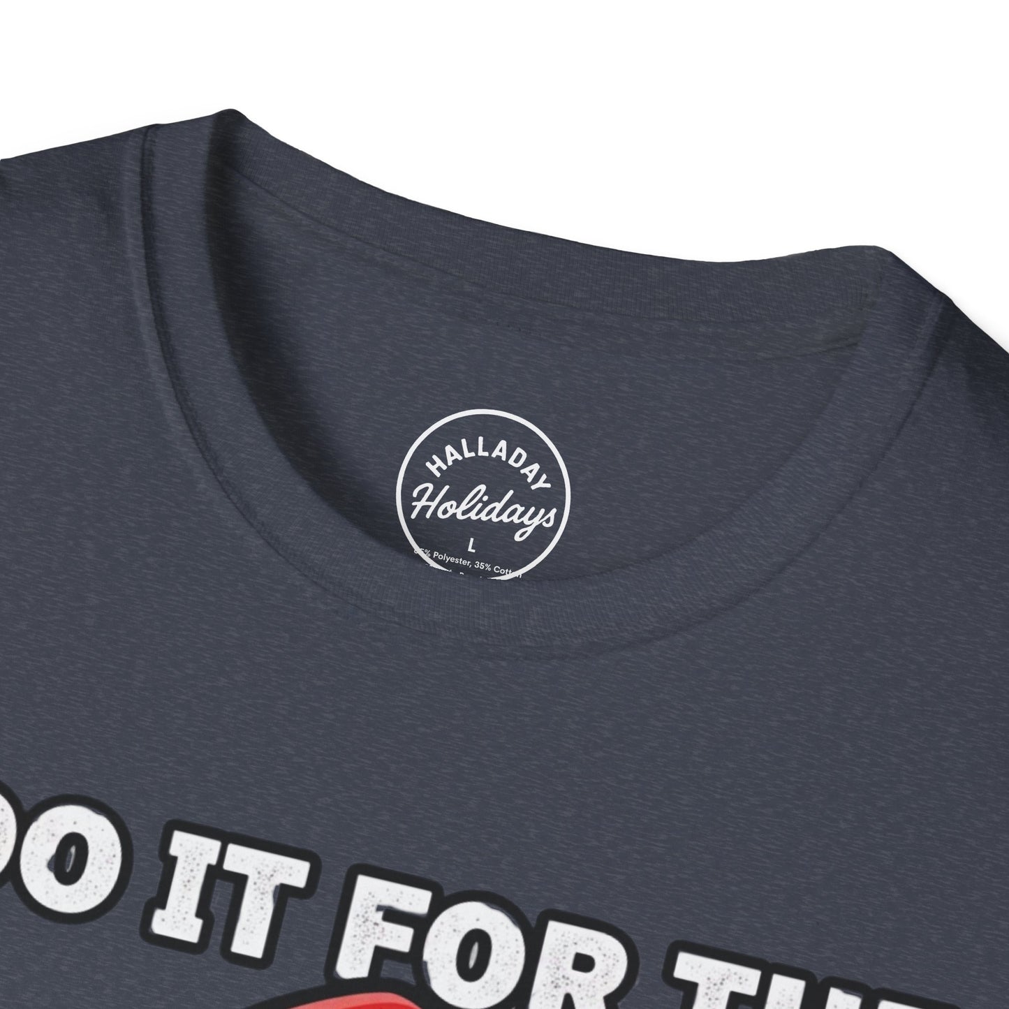 Funny Santa T-Shirt, Holiday Humor Tee, Christmas Gift for Men, Unisex Casual Shirt, Festive T-Shirt for Parties, Jolly Graphic Tee