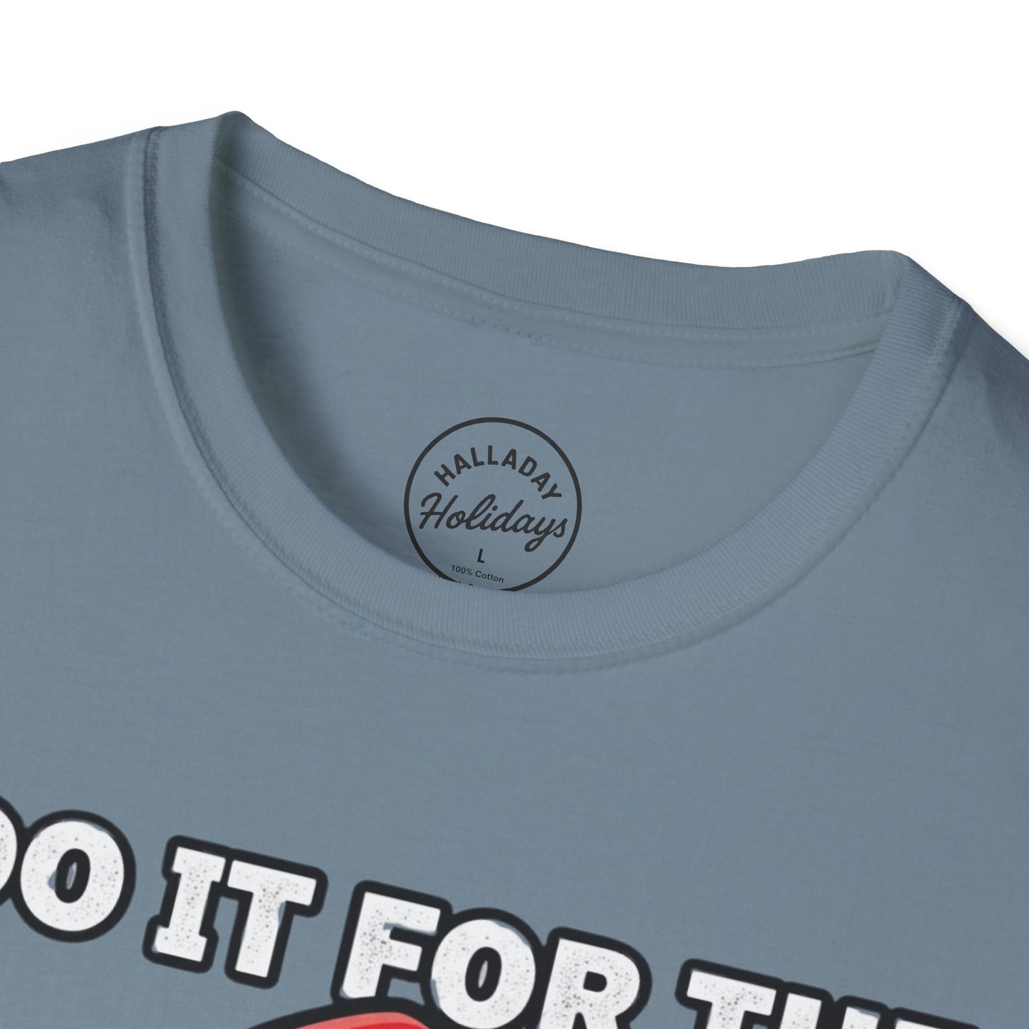 Funny Santa T-Shirt, Holiday Humor Tee, Christmas Gift for Men, Unisex Casual Shirt, Festive T-Shirt for Parties, Jolly Graphic Tee