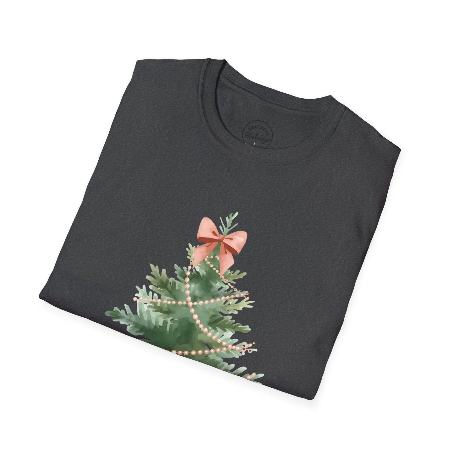 Pink Decorated Christmas Tree T-Shirt