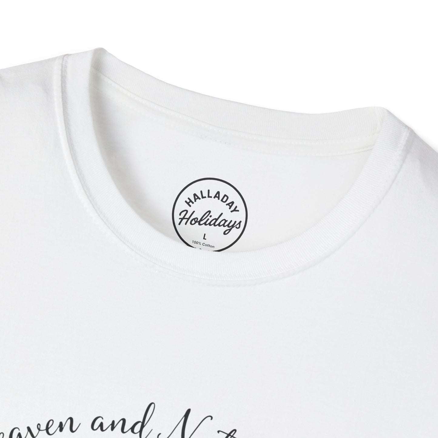 Winter Church Graphic T-Shirt, Cozy Holiday Tee, Christmas Attire, Gift for Her, Comfortable Casual Wear, Seasonal Celebration Shirt