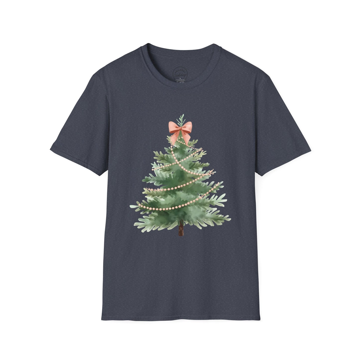 Pink Decorated Christmas Tree T-Shirt