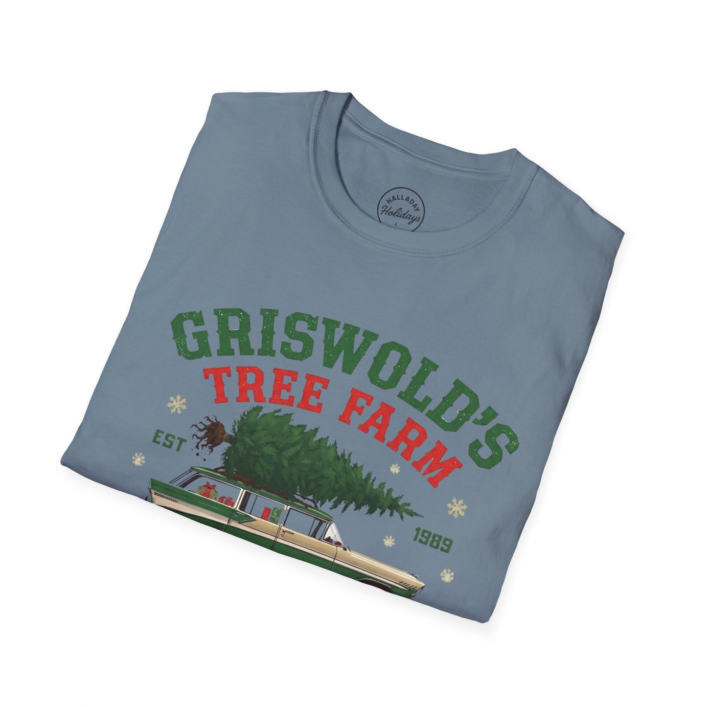 Funny Griswold's Tree Farm Christmas T-Shirt, Unisex Holiday Apparel, Family Tradition Tee, Fun Christmas Gift, Vintage Christmas Shirt