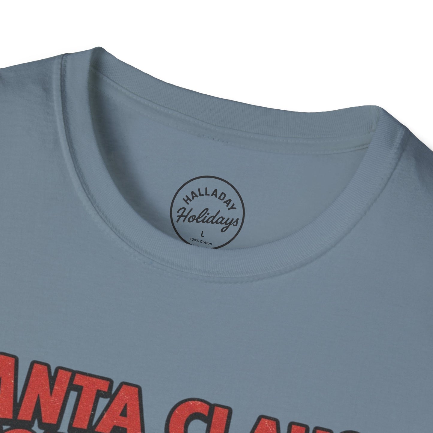 Santa Claus World Tour T-Shirt | Rocking Around the Christmas Tree | Holiday Gift | Unisex Tee | Christmas Apparel | Festive Wear