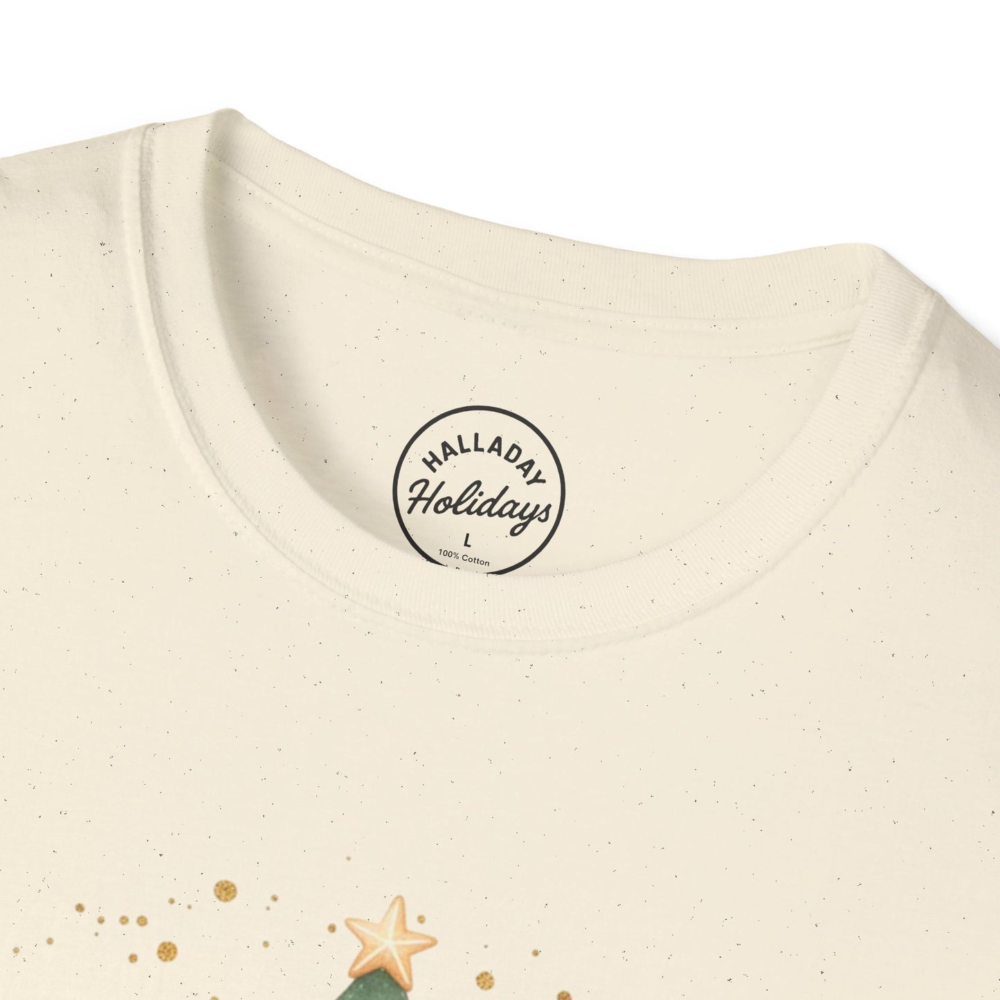 Cute Tis the Season Christmas Themed Unisex Softstyle T-Shirt