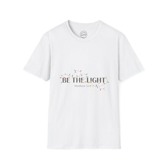 Christian Tee Unisex Softstyle T-Shirt - Be the Light Design