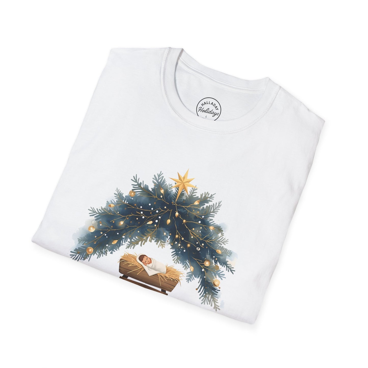 Christian Christmas Tis the Reason Unisex Tee Shirt, Holiday Jesus Religious Festive Graphic Top, Long Sleeve Crewneck Apparel, Softstyle