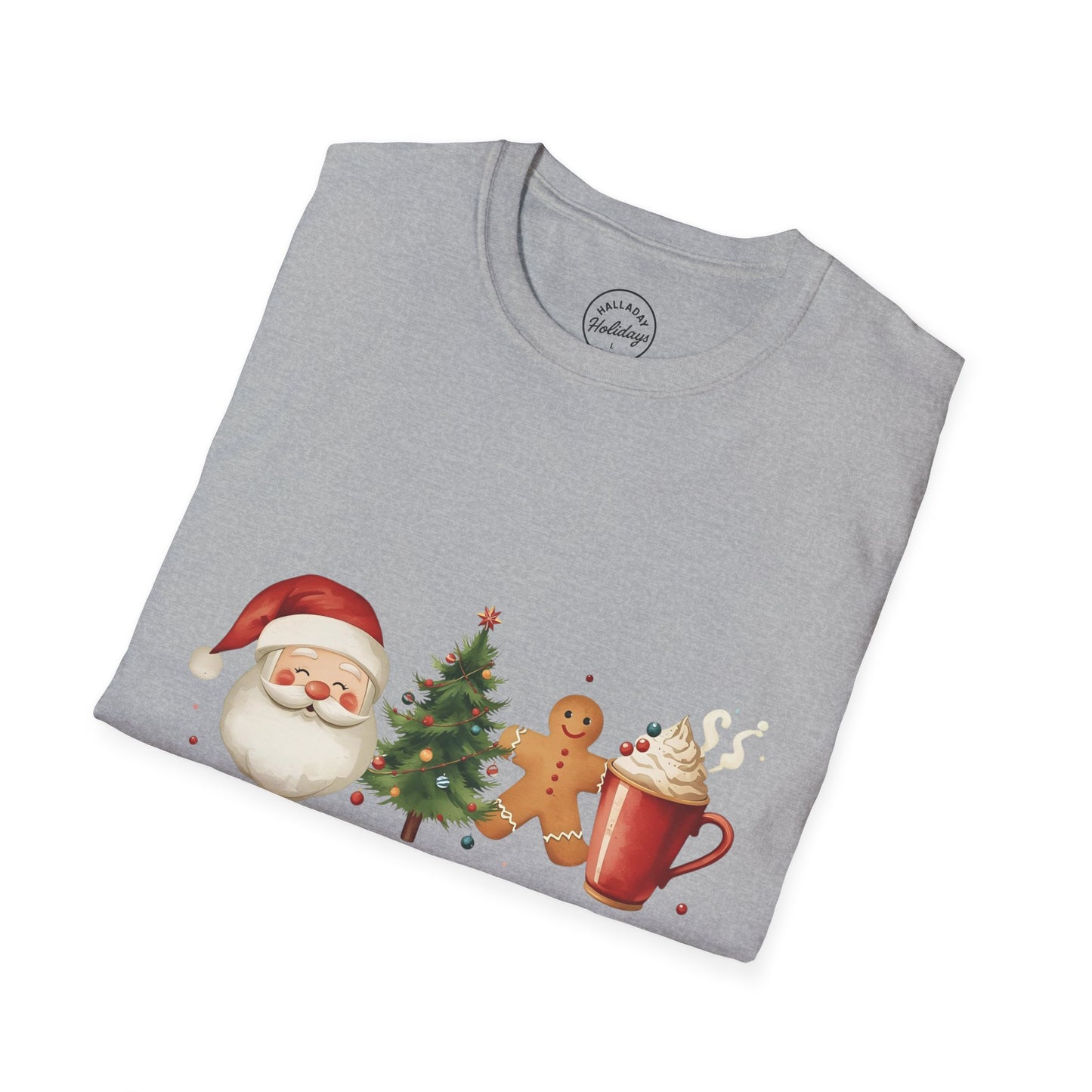 Tis the Season cute Christmas Themed Softstyle T-Shirt