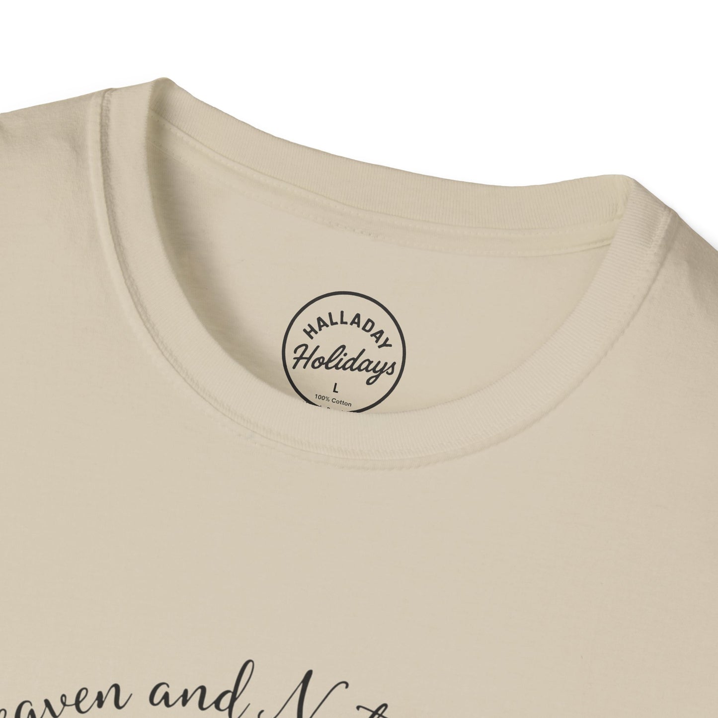 Winter Church Graphic T-Shirt, Cozy Holiday Tee, Christmas Attire, Gift for Her, Comfortable Casual Wear, Seasonal Celebration Shirt