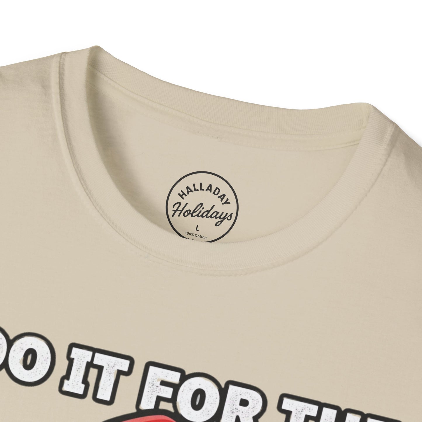 Funny Santa T-Shirt, Holiday Humor Tee, Christmas Gift for Men, Unisex Casual Shirt, Festive T-Shirt for Parties, Jolly Graphic Tee