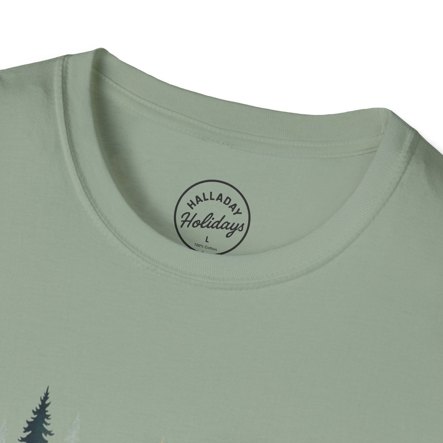 Cozy Christmas T-Shirt, Unisex Holiday Tee, Gift for Her, Gift for Him, Religious Shirt, Matthew 1:21 Design