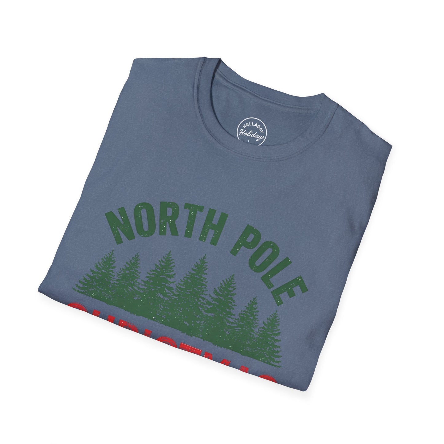 Christmas Tree Farm - NorthpoleUnisex T-Shirt, Holiday Tee, Spruce Xmas Shirt, Festive Gift Apparel