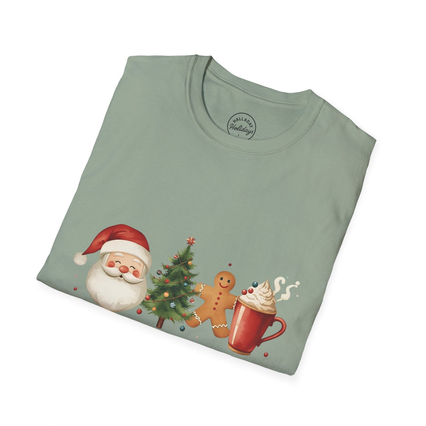 Tis the Season cute Christmas Themed Softstyle T-Shirt