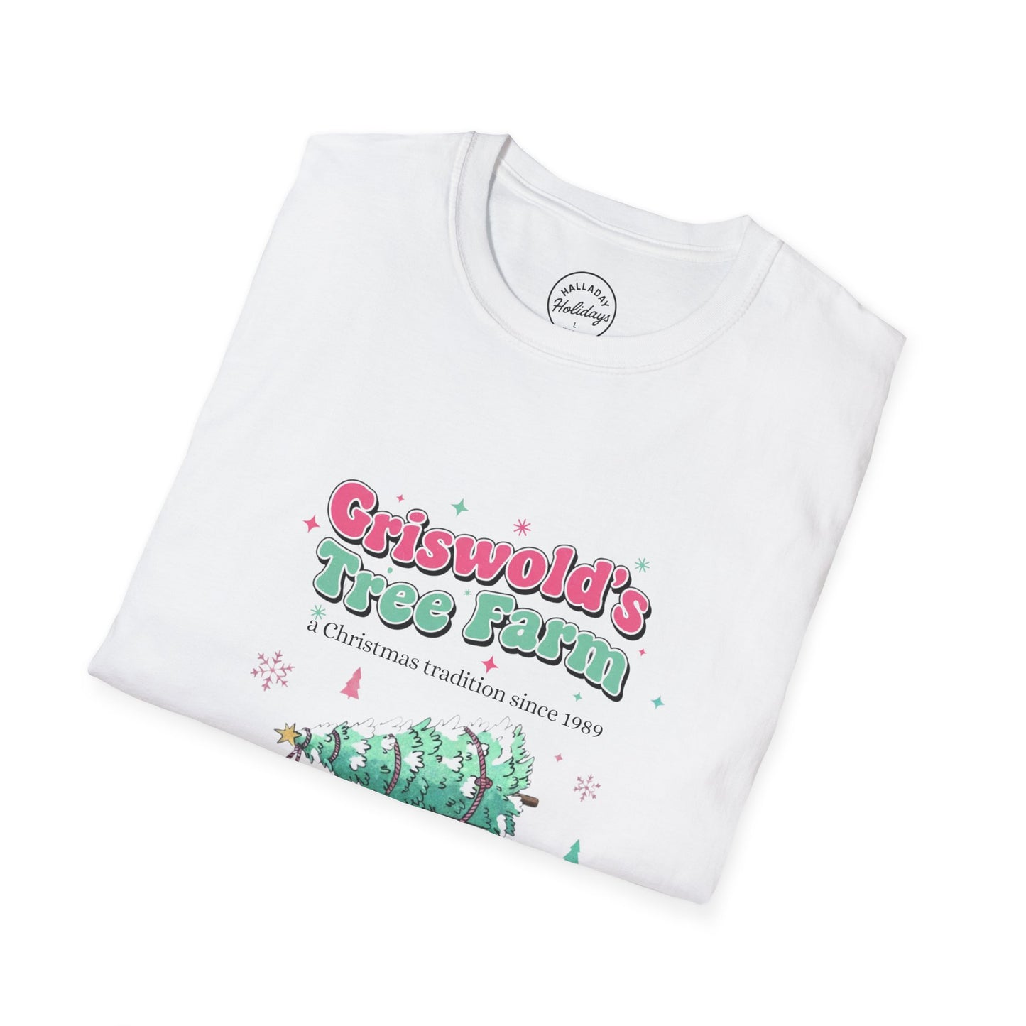 Griswold's Tree Farm T-Shirt, Unisex Holiday Tee, Christmas Gift, Family Christmas, Festive Apparel, Tree Farm Shirt, Winter Fun Shirt