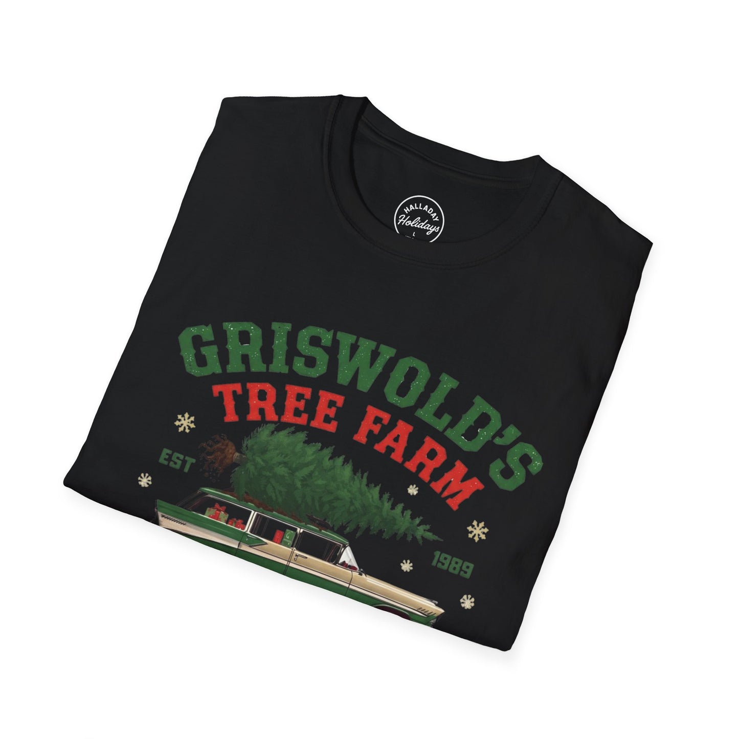 Funny Griswold's Tree Farm Christmas T-Shirt, Unisex Holiday Apparel, Family Tradition Tee, Fun Christmas Gift, Vintage Christmas Shirt