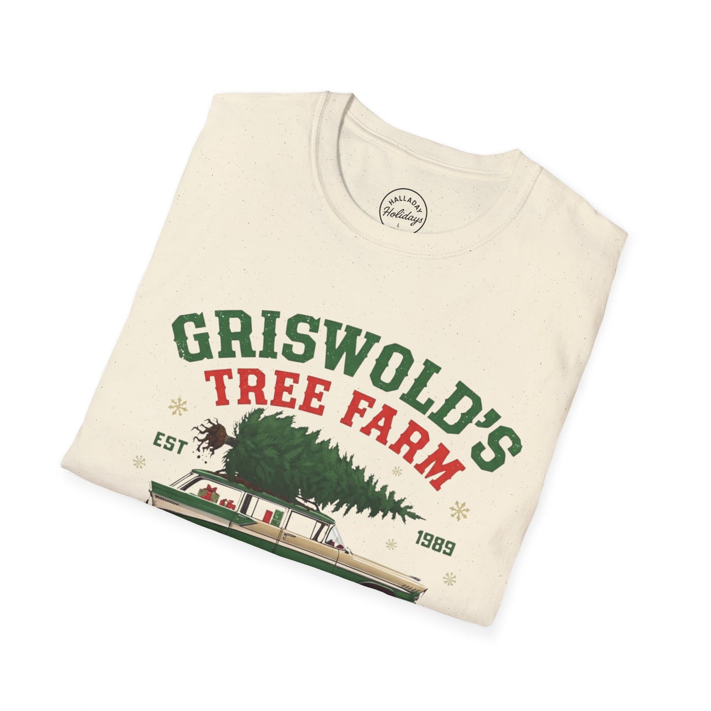 Funny Griswold's Tree Farm Christmas T-Shirt, Unisex Holiday Apparel, Family Tradition Tee, Fun Christmas Gift, Vintage Christmas Shirt