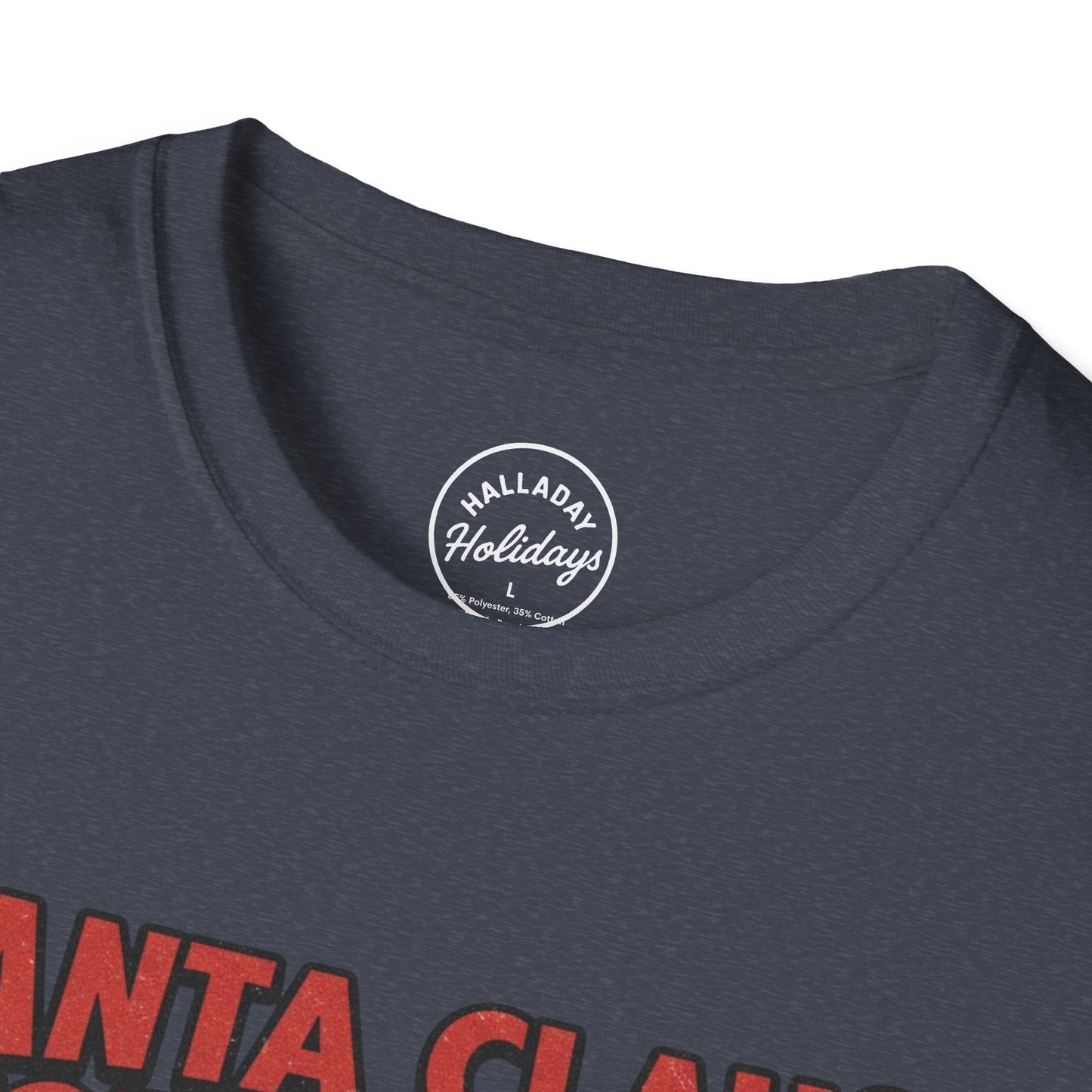 Santa Claus World Tour T-Shirt | Rocking Around the Christmas Tree | Holiday Gift | Unisex Tee | Christmas Apparel | Festive Wear