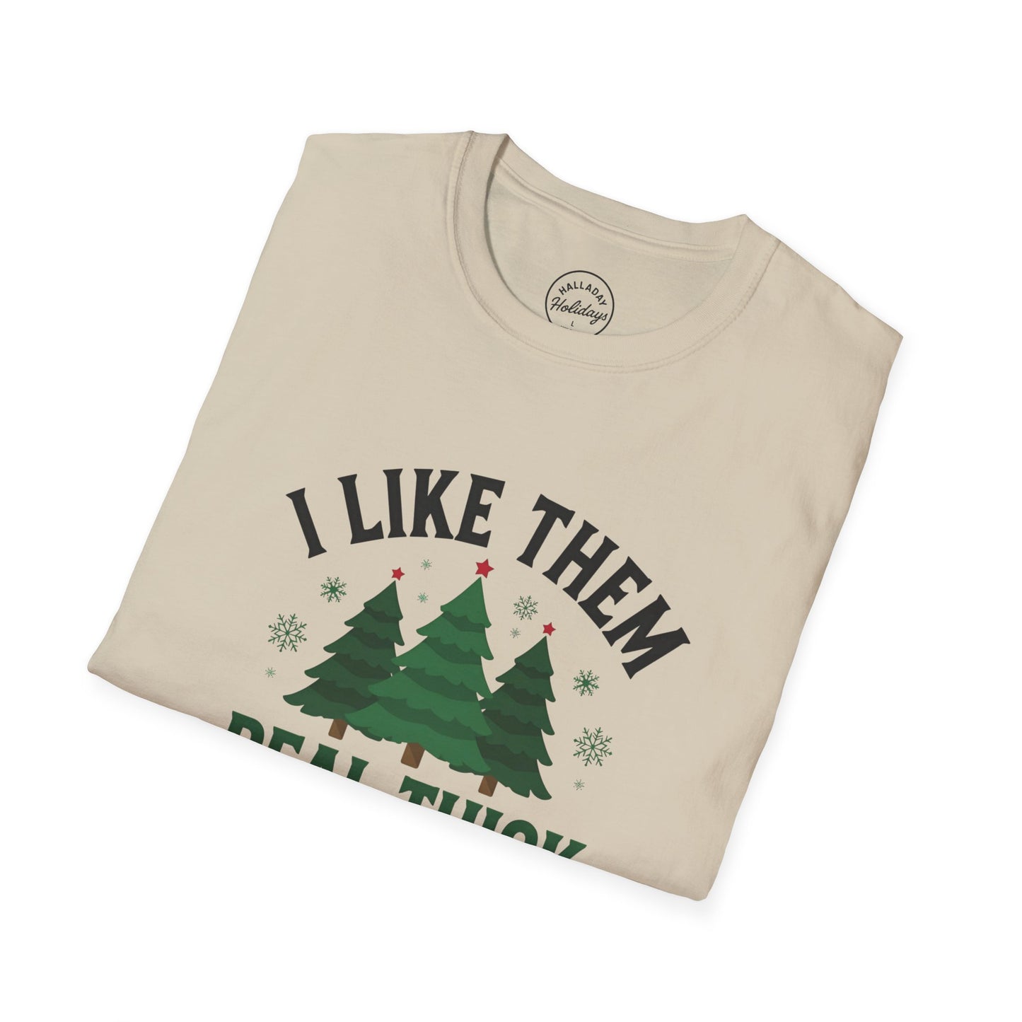 Funny Thick and Sprucy Holiday T-Shirt, Festive Christmas Tee, Comfy Xmas Shirt, Hilarious Winter Top, Gift for Him/Her