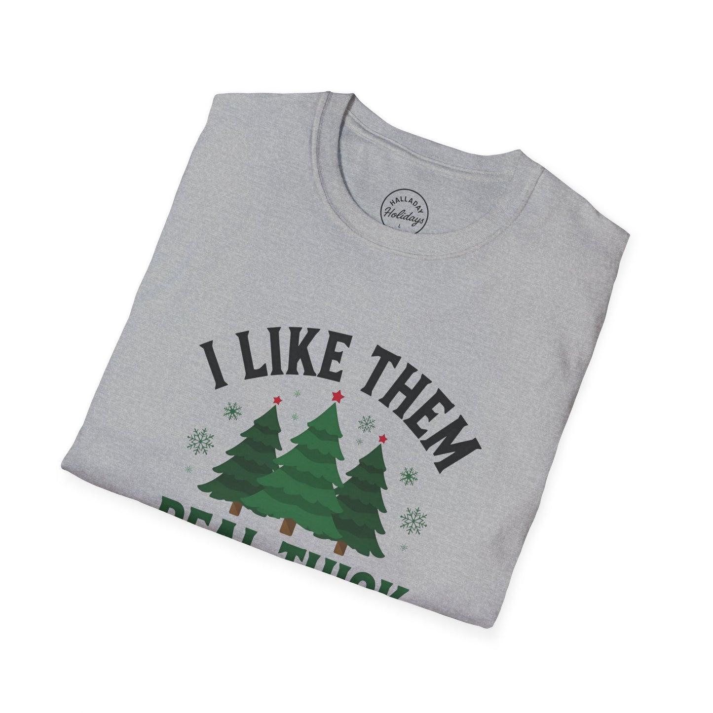 Funny Thick and Sprucy Holiday T-Shirt, Festive Christmas Tee, Comfy Xmas Shirt, Hilarious Winter Top, Gift for Him/Her