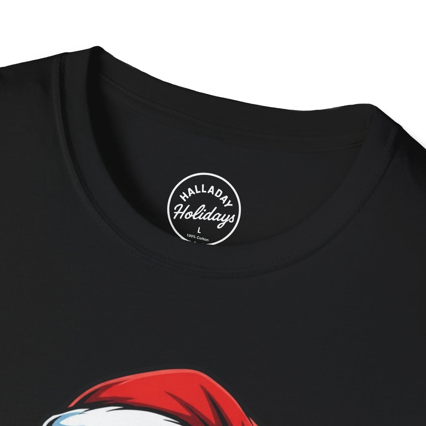 Funny Big Nick Energy Santa Christmas T-Shirt, Xmas Holiday Tee, Festive Top, Humorous Santa Shirt, Holiday Apparel