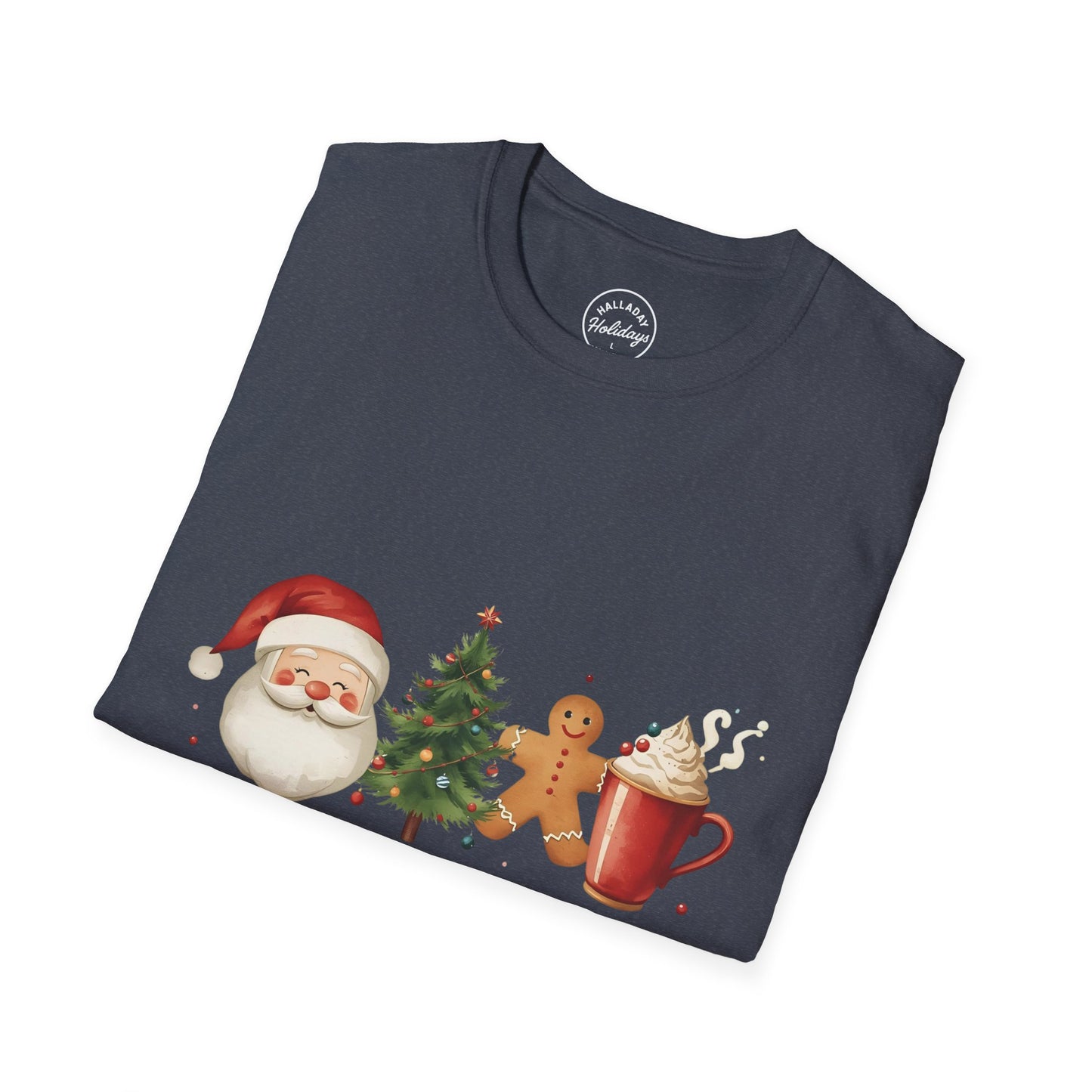 Tis the Season cute Christmas Themed Softstyle T-Shirt