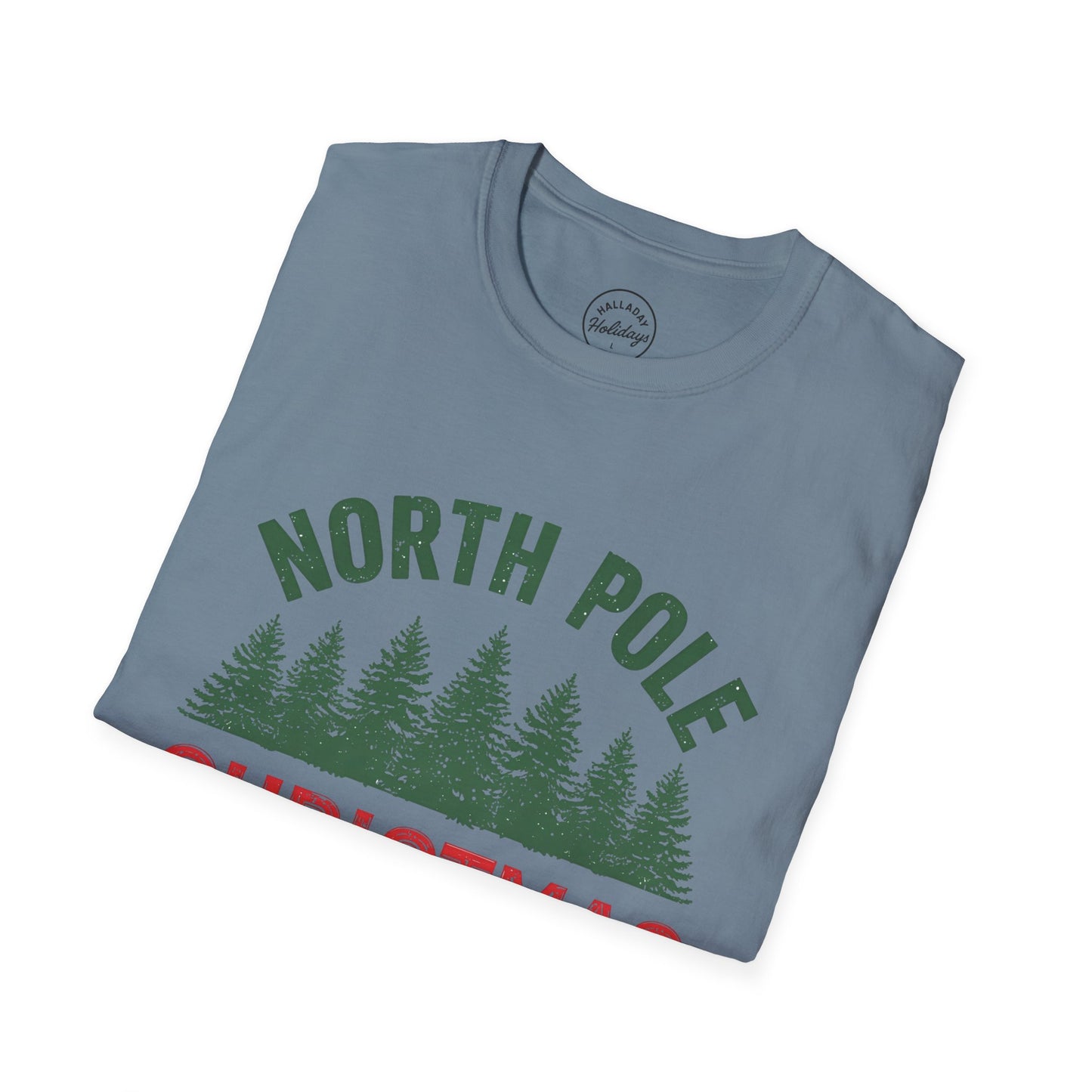 Christmas Tree Farm - NorthpoleUnisex T-Shirt, Holiday Tee, Spruce Xmas Shirt, Festive Gift Apparel