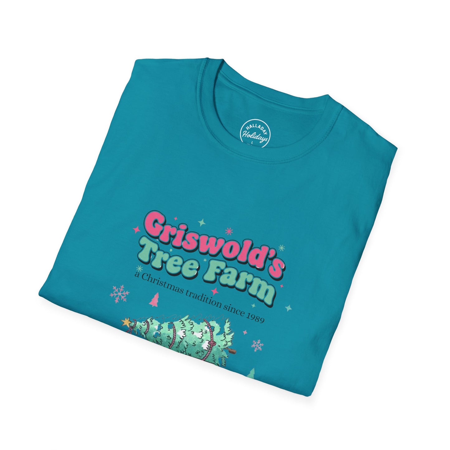 Griswold's Tree Farm T-Shirt, Unisex Holiday Tee, Christmas Gift, Family Christmas, Festive Apparel, Tree Farm Shirt, Winter Fun Shirt