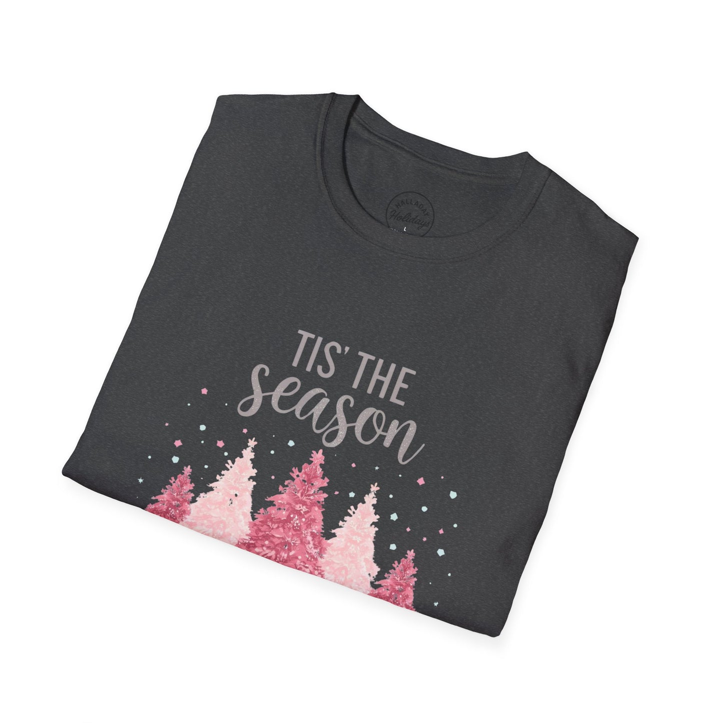 Festive Holiday T-Shirt | 'Tis the Season to Sparkle | Unisex Christmas Tee, Winter Shirt, Holiday Apparel, Gift for Her, Family Gatherings