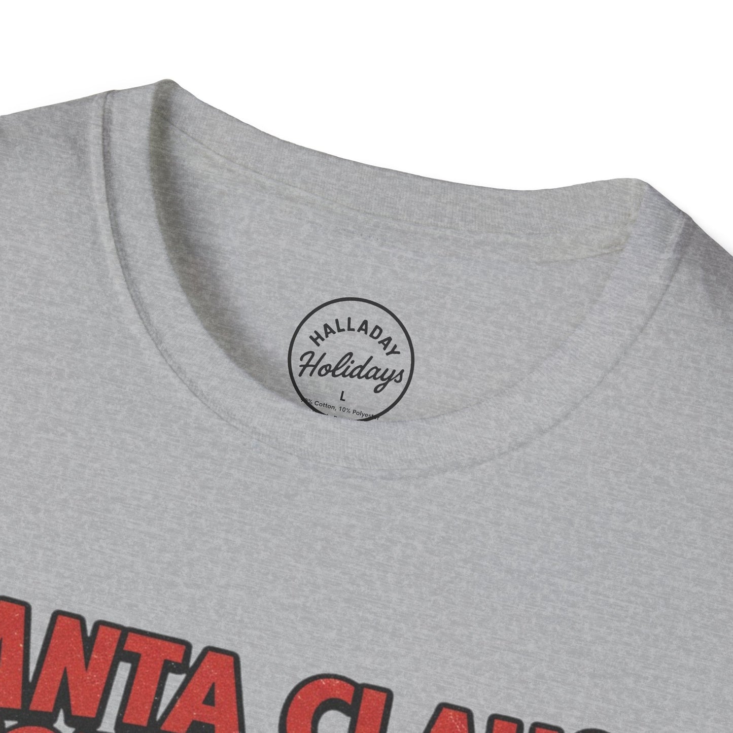 Santa Claus World Tour T-Shirt | Rocking Around the Christmas Tree | Holiday Gift | Unisex Tee | Christmas Apparel | Festive Wear