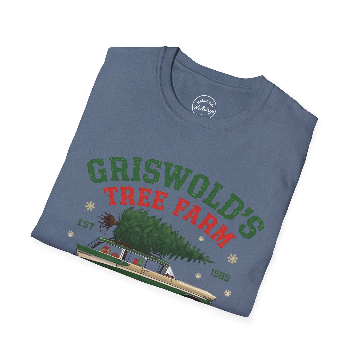 Funny Griswold's Tree Farm Christmas T-Shirt, Unisex Holiday Apparel, Family Tradition Tee, Fun Christmas Gift, Vintage Christmas Shirt