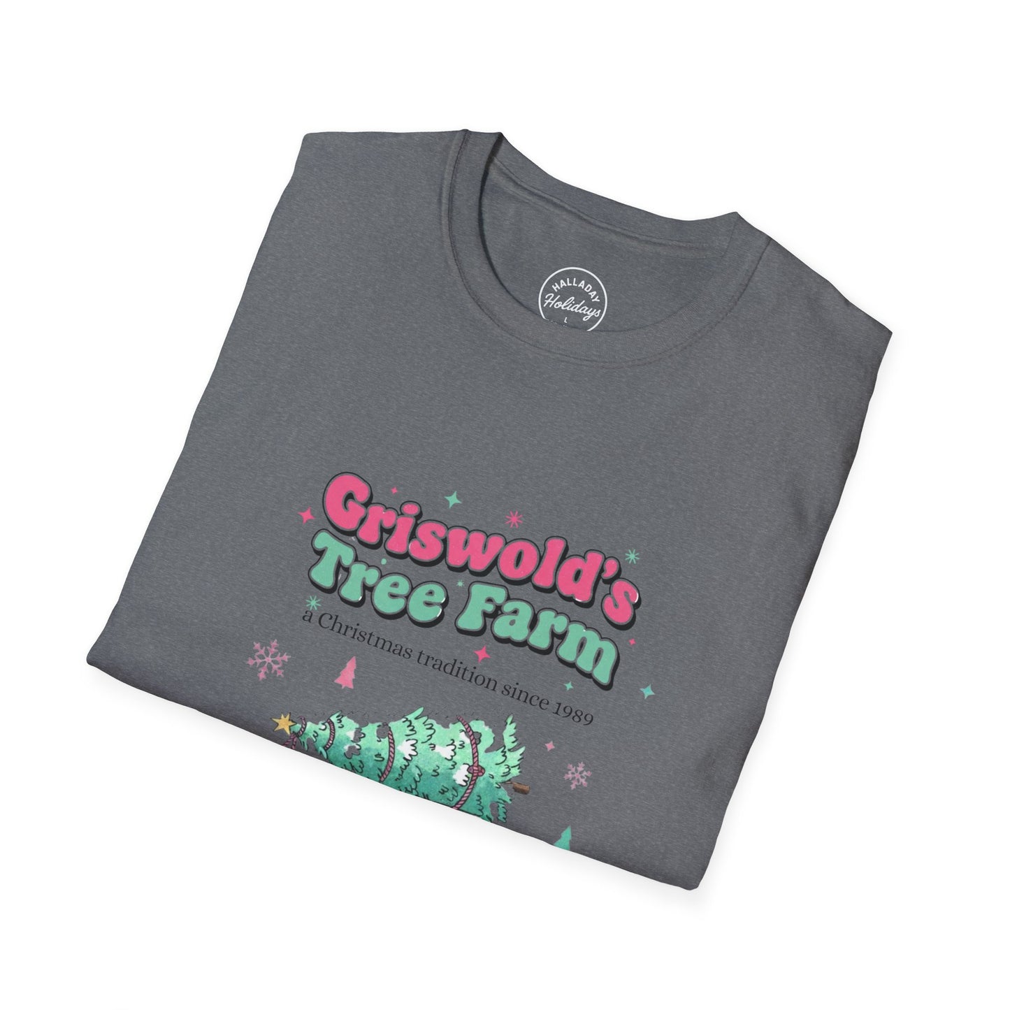 Griswold's Tree Farm T-Shirt, Unisex Holiday Tee, Christmas Gift, Family Christmas, Festive Apparel, Tree Farm Shirt, Winter Fun Shirt