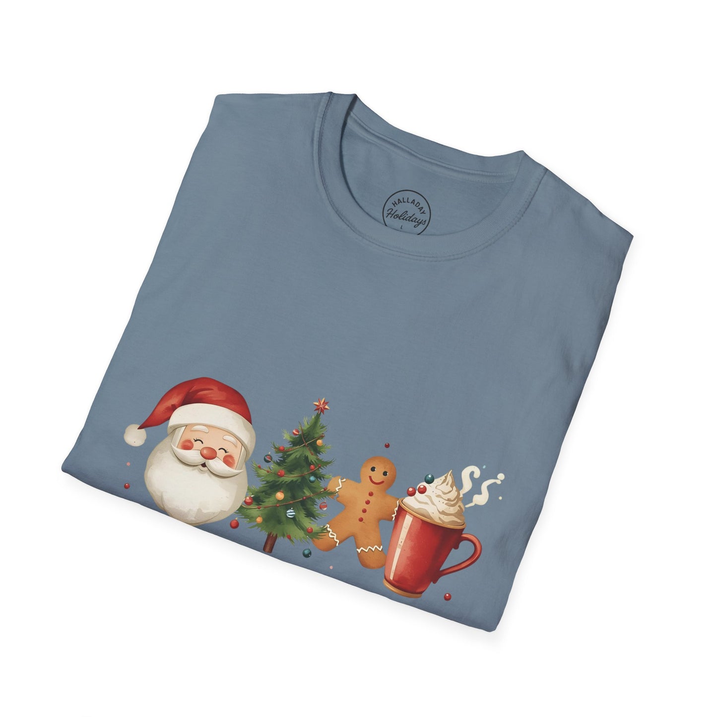 Tis the Season cute Christmas Themed Softstyle T-Shirt