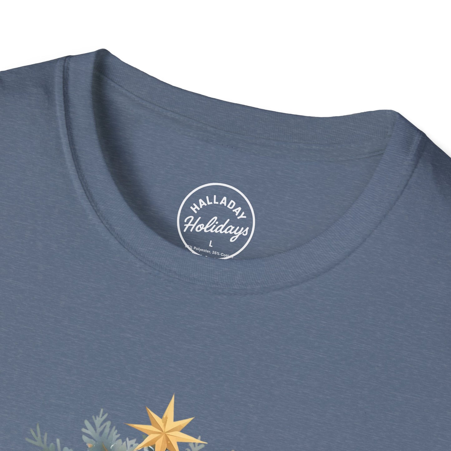 Christian Christmas Tis the Reason Unisex Tee Shirt, Holiday Jesus Religious Festive Graphic Top, Long Sleeve Crewneck Apparel, Softstyle