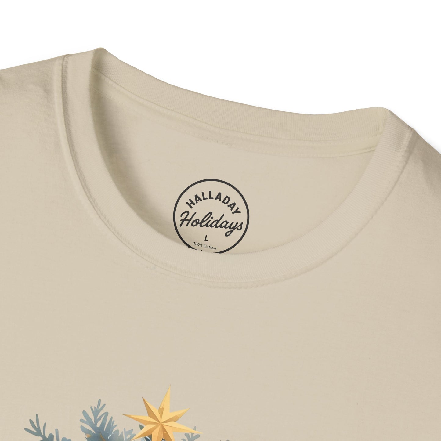 Christian Christmas Tis the Reason Unisex Tee Shirt, Holiday Jesus Religious Festive Graphic Top, Long Sleeve Crewneck Apparel, Softstyle