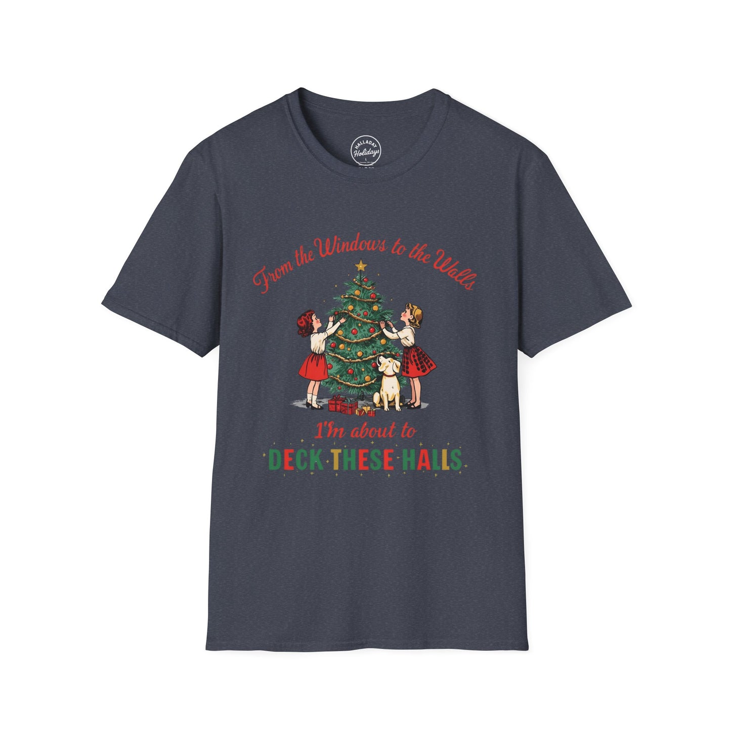 Funny Christmas Theme Unisex T-Shirt, Vintage Holiday Tee, Funny Christmas Shirt, Festive Gift, Family Gatherings, Christmas Parties