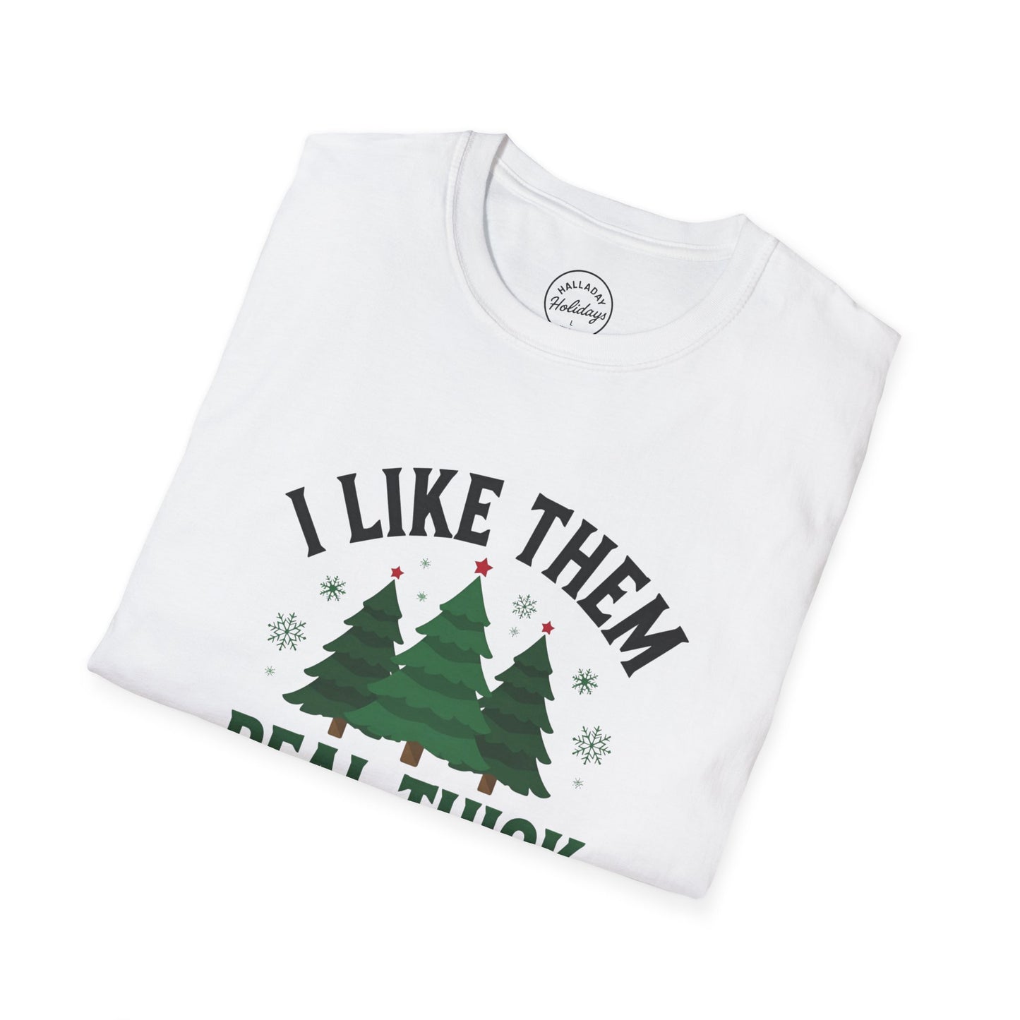 Funny Thick and Sprucy Holiday T-Shirt, Festive Christmas Tee, Comfy Xmas Shirt, Hilarious Winter Top, Gift for Him/Her