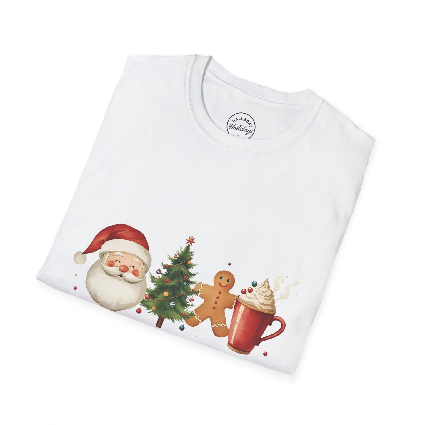 Tis the Season cute Christmas Themed Softstyle T-Shirt