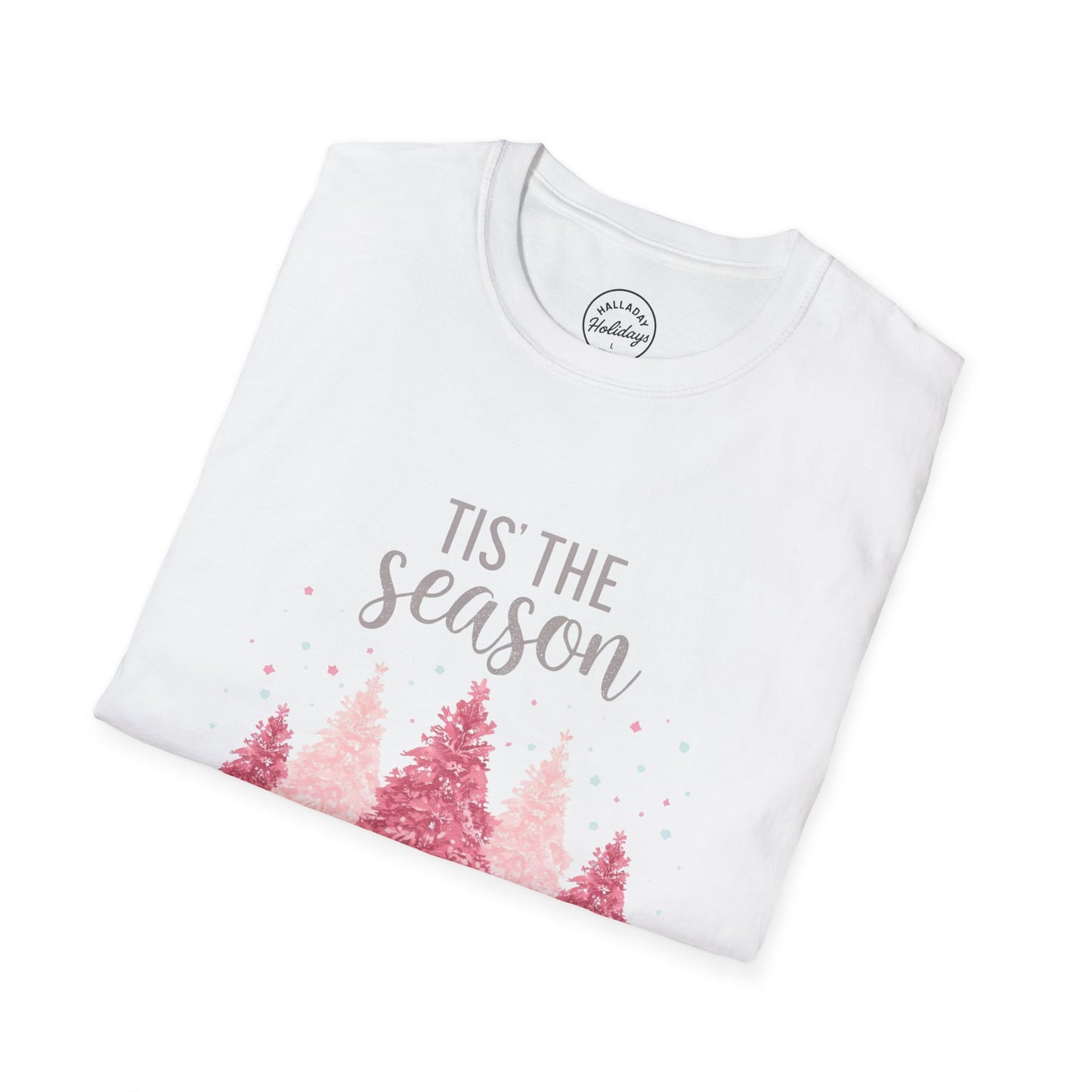Festive Holiday T-Shirt | 'Tis the Season to Sparkle | Unisex Christmas Tee, Winter Shirt, Holiday Apparel, Gift for Her, Family Gatherings