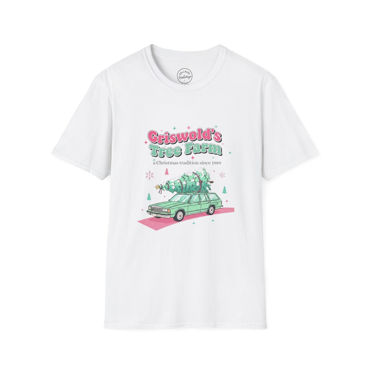 Griswold's Tree Farm T-Shirt, Unisex Holiday Tee, Christmas Gift, Family Christmas, Festive Apparel, Tree Farm Shirt, Winter Fun Shirt