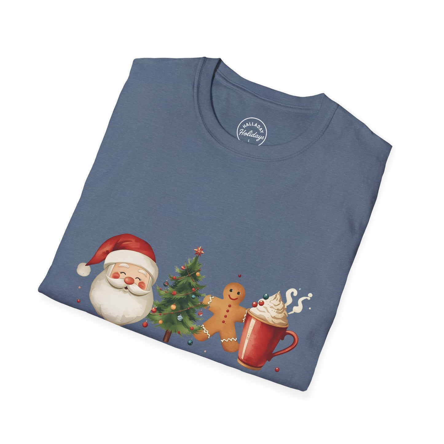 Tis the Season cute Christmas Themed Softstyle T-Shirt