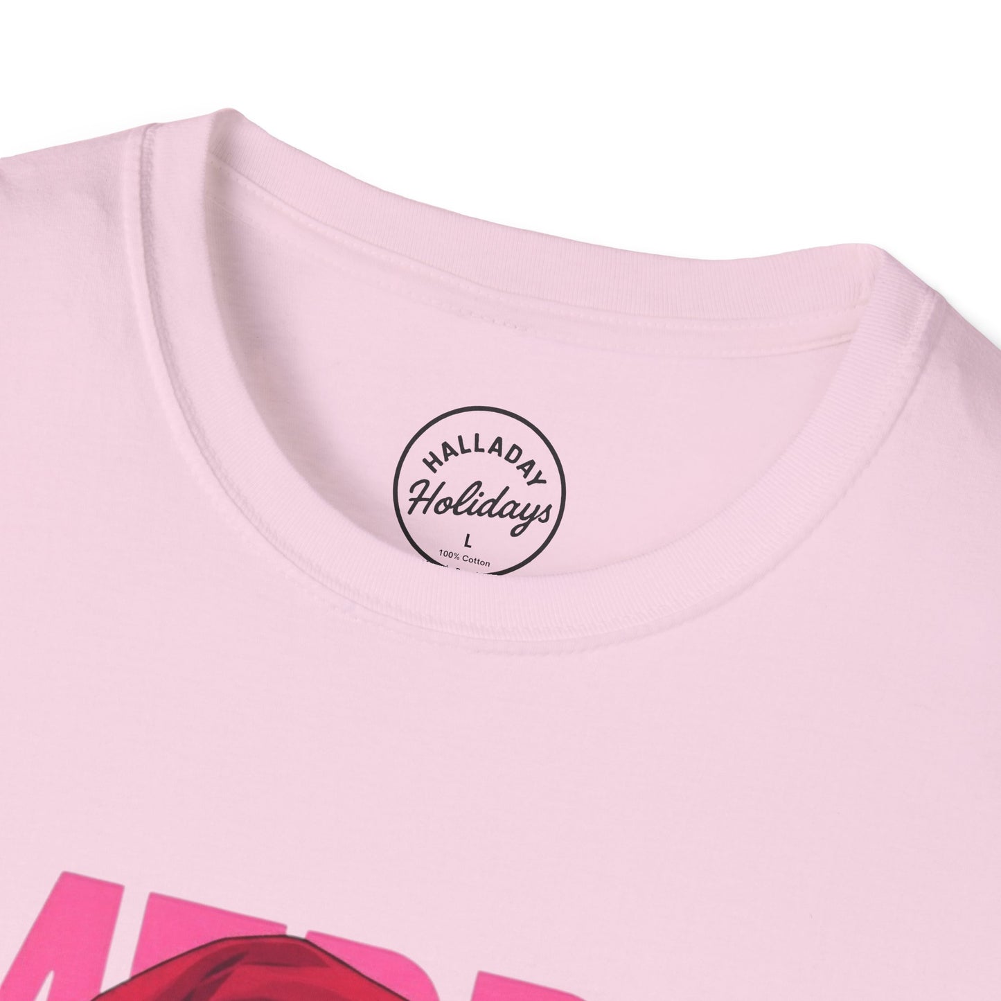 Santa Peace Sign Fun T-Shirt, Christmas Tee, Holiday Shirt, Festive Clothing, Bubble Blowing Santa Top