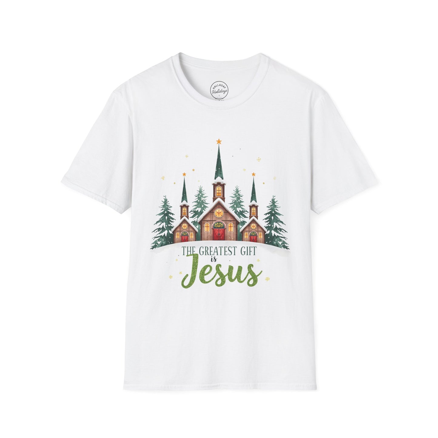 The Greatest Gift Unisex T-Shirt - Christmas, Religious Tee, Holiday Apparel, Gift for Him, Faith-Based Clothing