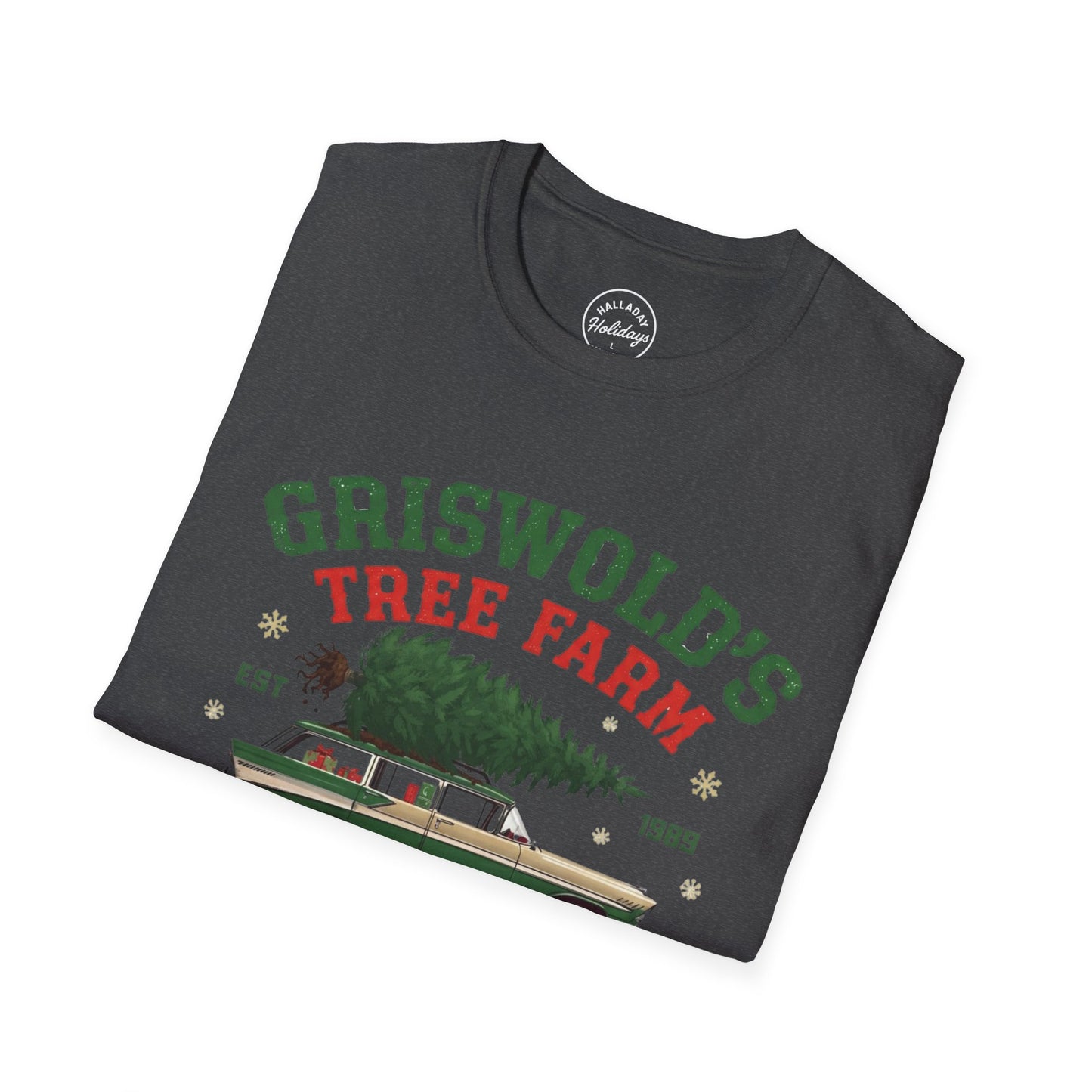 Funny Griswold's Tree Farm Christmas T-Shirt, Unisex Holiday Apparel, Family Tradition Tee, Fun Christmas Gift, Vintage Christmas Shirt