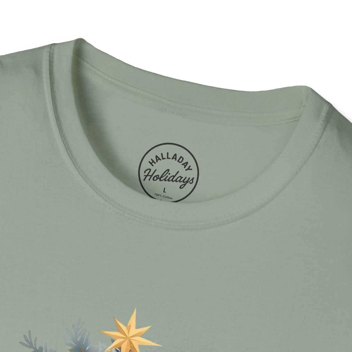 Christian Christmas Tis the Reason Unisex Tee Shirt, Holiday Jesus Religious Festive Graphic Top, Long Sleeve Crewneck Apparel, Softstyle