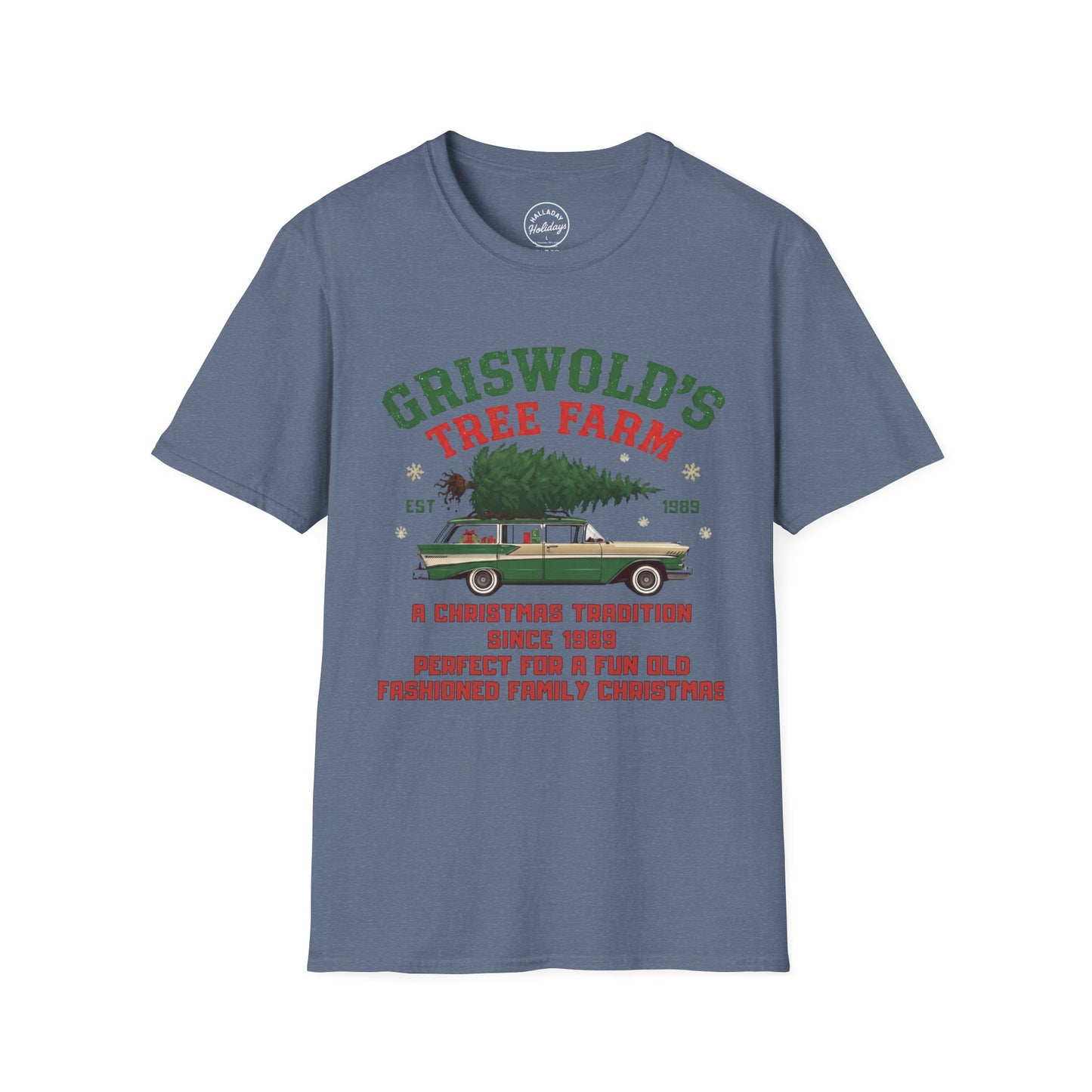 Funny Griswold's Tree Farm Christmas T-Shirt, Unisex Holiday Apparel, Family Tradition Tee, Fun Christmas Gift, Vintage Christmas Shirt