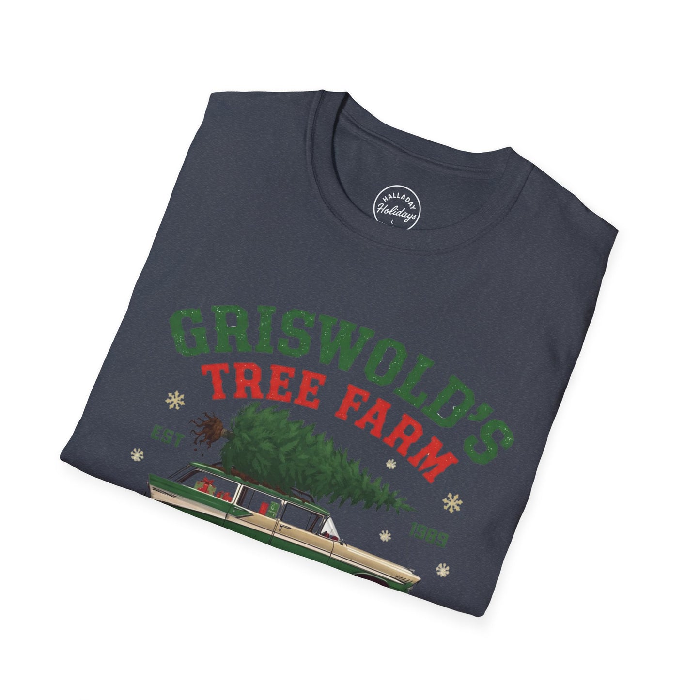 Funny Griswold's Tree Farm Christmas T-Shirt, Unisex Holiday Apparel, Family Tradition Tee, Fun Christmas Gift, Vintage Christmas Shirt