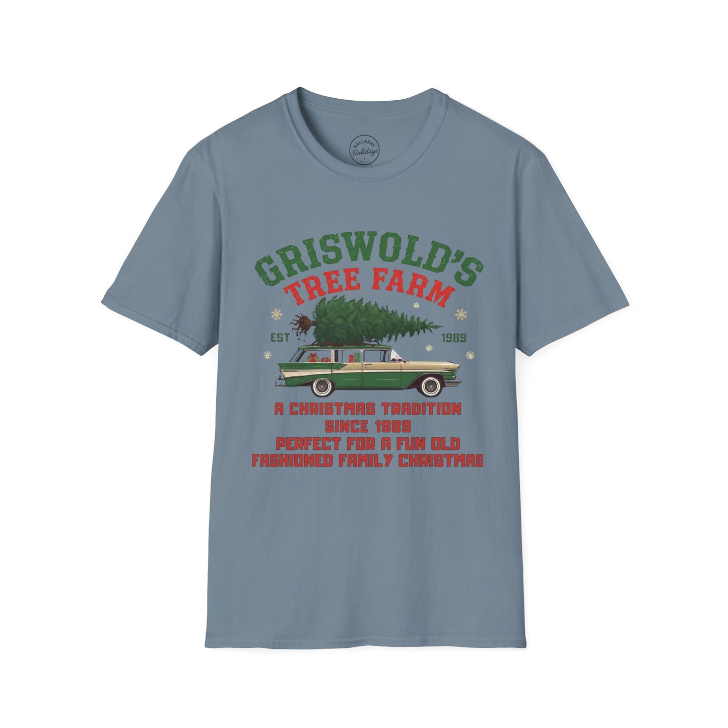 Funny Griswold's Tree Farm Christmas T-Shirt, Unisex Holiday Apparel, Family Tradition Tee, Fun Christmas Gift, Vintage Christmas Shirt