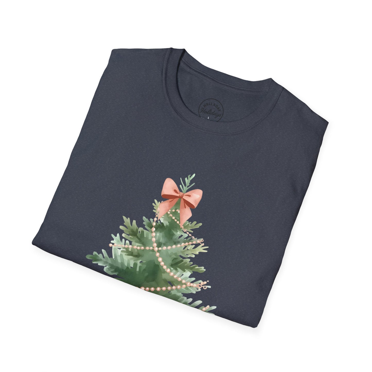 Pink Decorated Christmas Tree T-Shirt