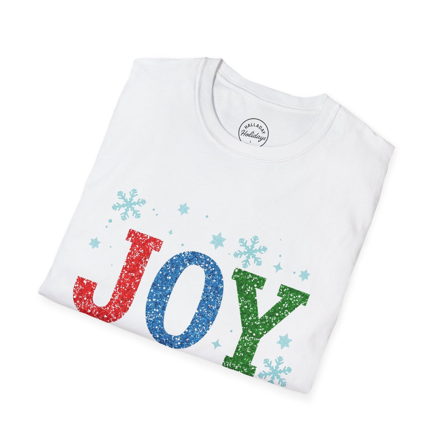 Christmas Joy Unisex T-Shirt, Cute Holiday Shirt, Joy to the World Tee, Festive Christmas Top, Christmas Gift Shirt