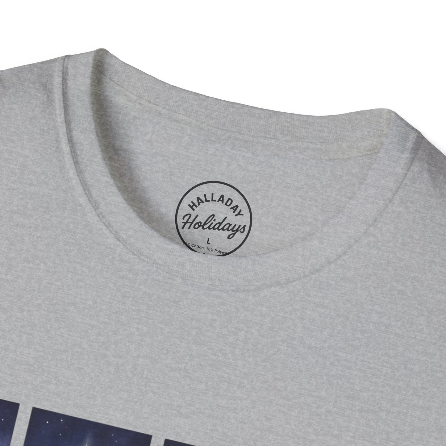 Nativity Scene Graphic Tee | Unisex Softstyle T-Shirt for Holidays, Christmas, Gospel, Faith, Religious Gift